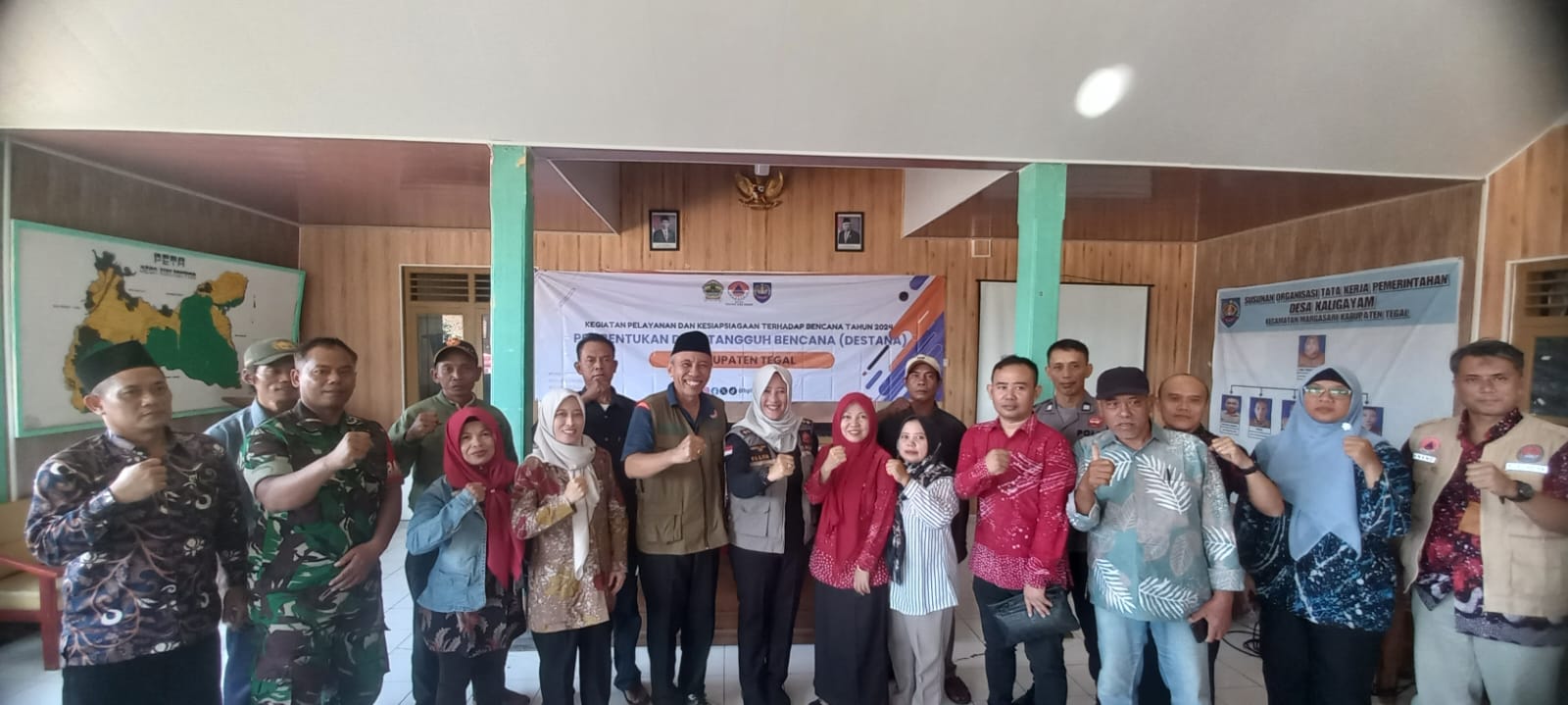 BPBD Kabupaten Tegal Kembangkan Pembentukan Destana