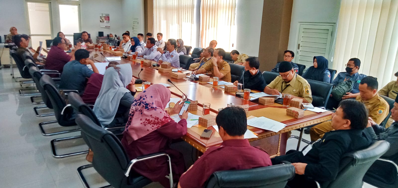 Komisi A dan C DPRD kabupaten Pemalang Rapat Gabungan, Menyepakati Anggaran Pilkada 2024
