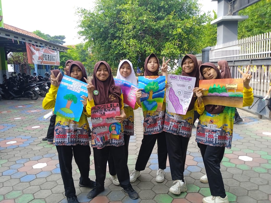 Menuju Sekolah Adiwiyata Mandiri, SMP Negeri 14 Tegal Adakan Aksi Nyata Peduli Lingkungan