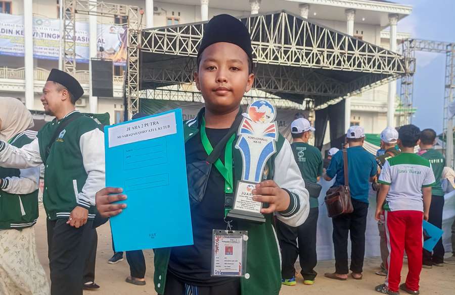 Santri Ponpes Al Muhibbin Kampoeng Pitulikur Blora Ini Sukses Sabet Juara 2 Porsadin Tingkat Nasional