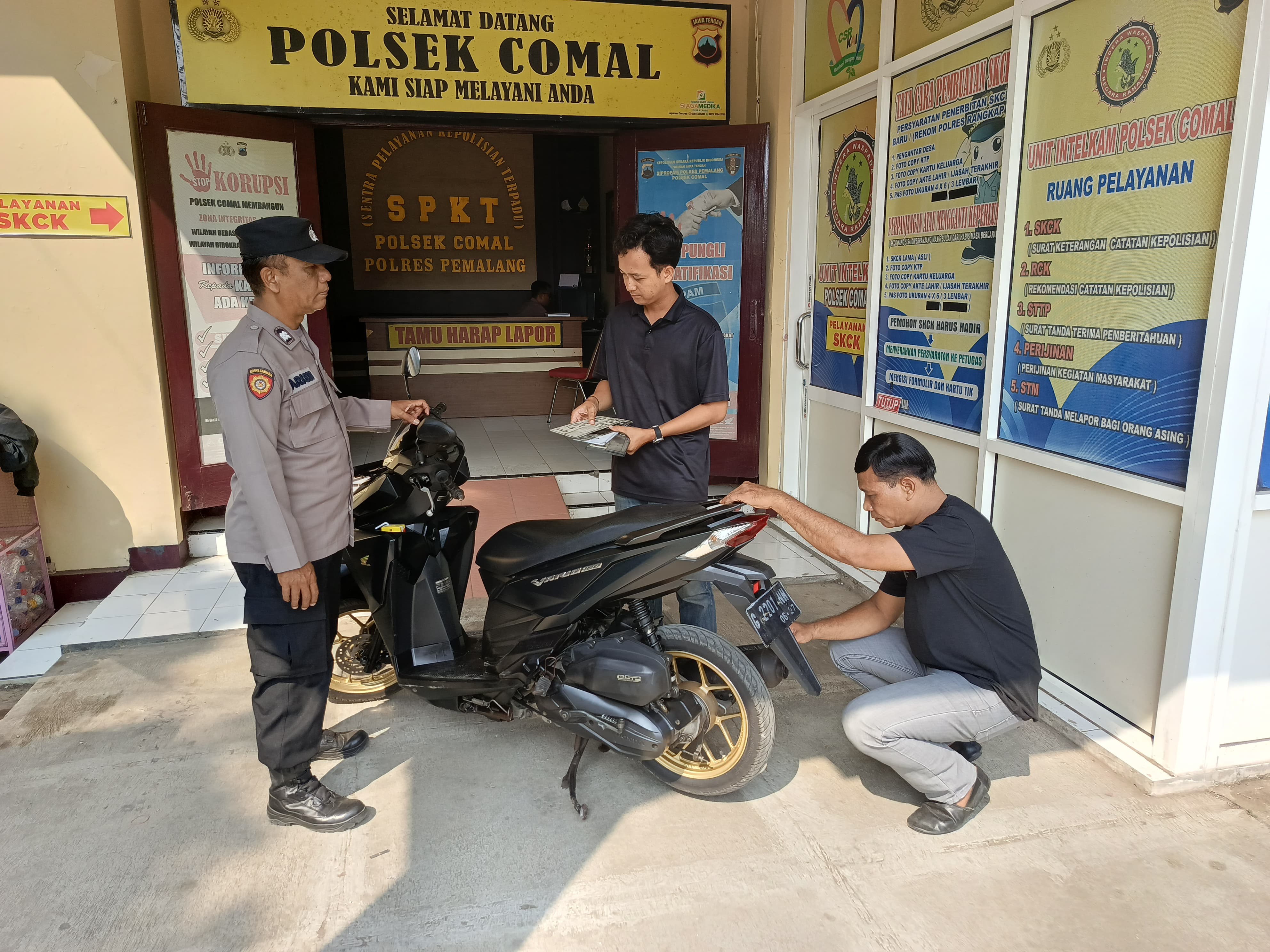 Jual Motor Curian Lewat COD, Pria Asal Wiradesa Ditangkap Polisi di Pemalang