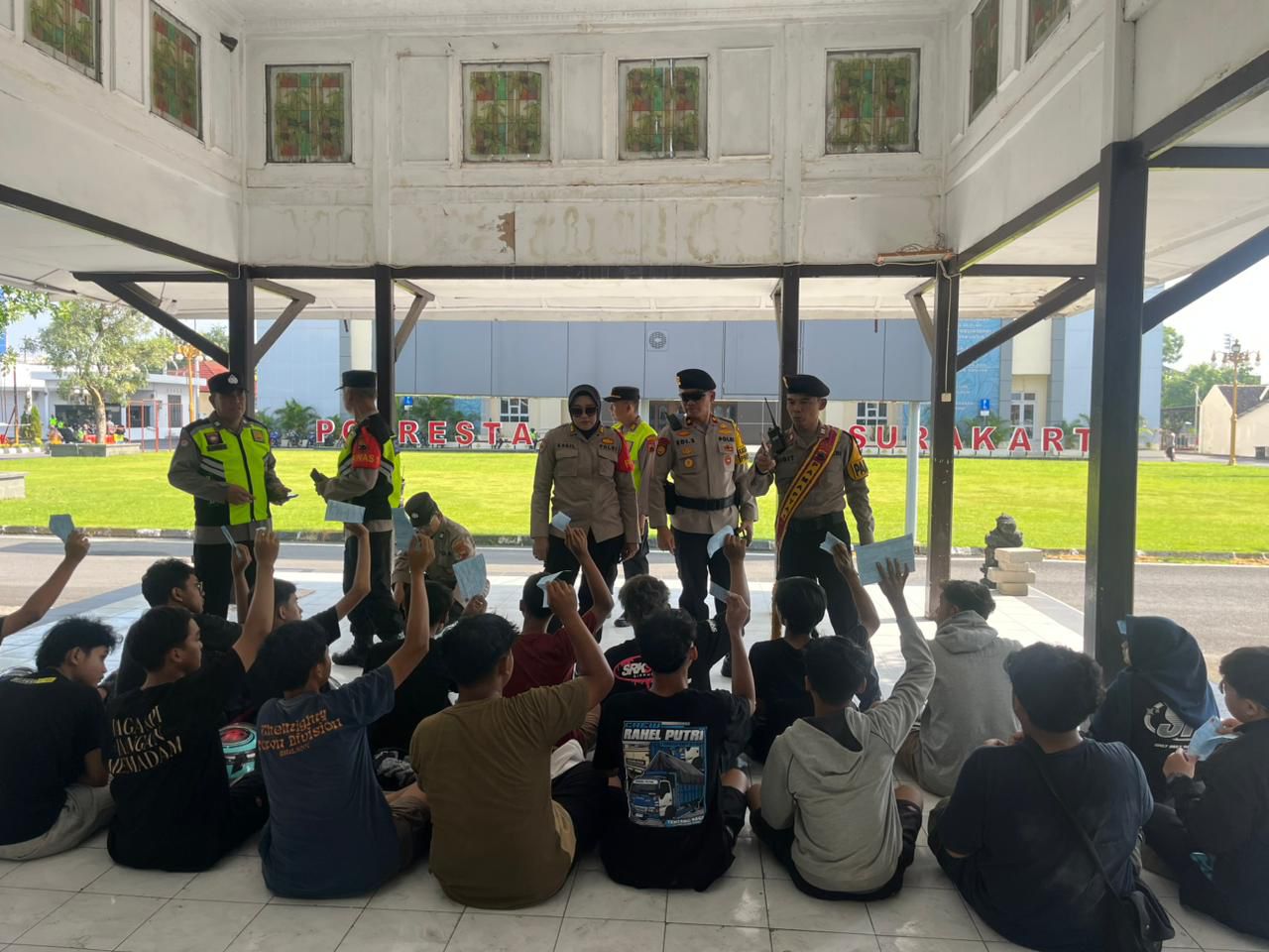 Kendarai Motor Berknalpot Brong, 16 Remaja Diamankan Polisi