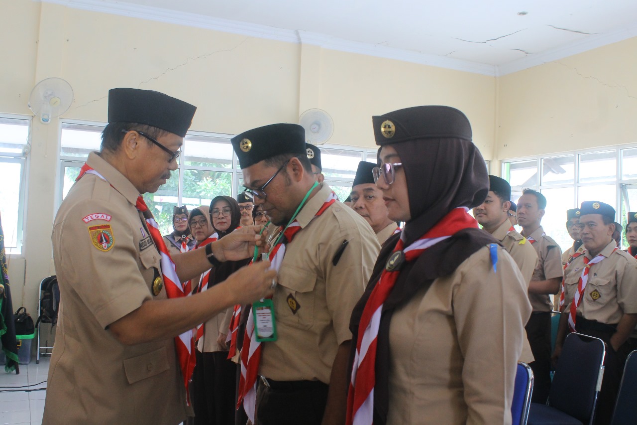 43 Calon Pembina Pramuka Kwarcab Kabupaten Tegal Ikuti KMD