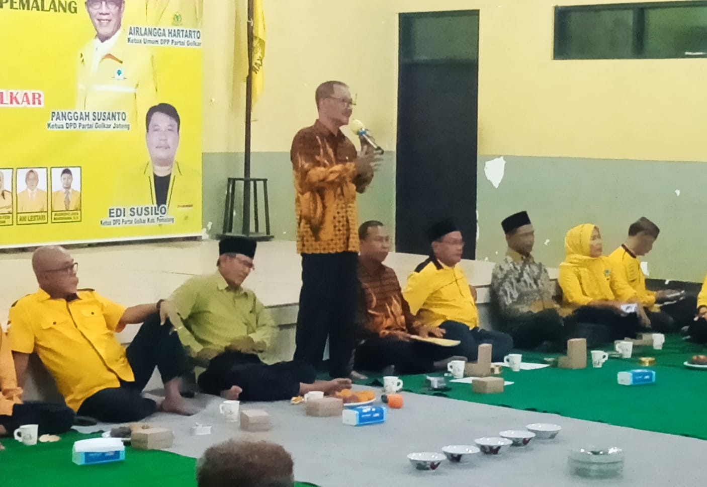 Wungon Tidak Dihadiri Celeg, Sekretaris DPD Partai Golkar Kabupaten Pemalang Merasa Kecewa