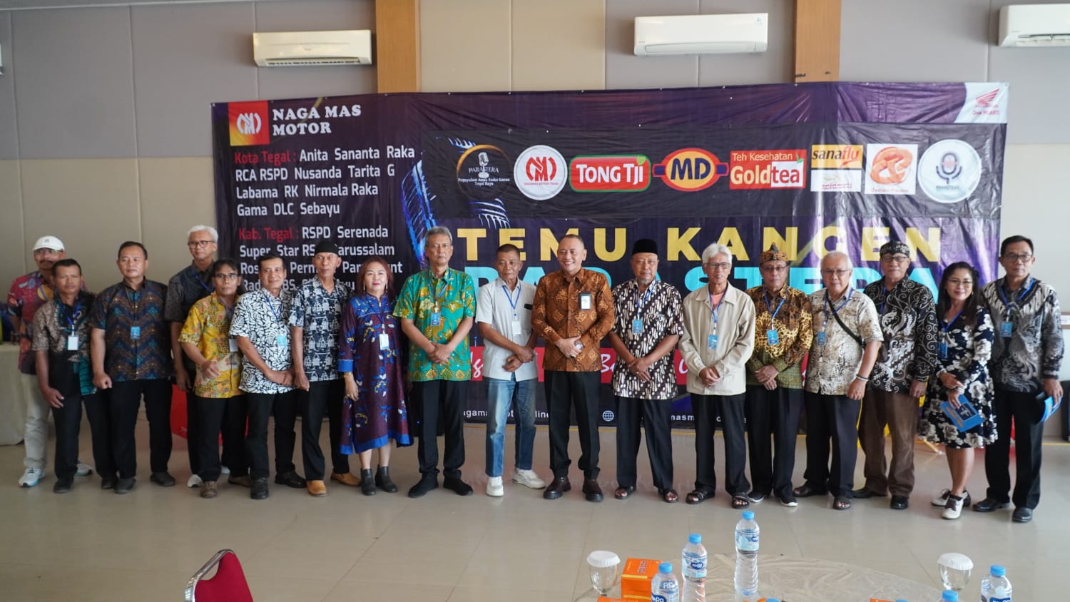 Wali Kota Tegal Dedy Yon Supriyono Hadiri Temu Kangen Parastera