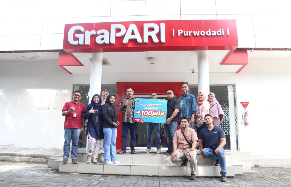 Pelanggan Telkomsel Purwodadi Menang Rp100 Juta dari Program Digosok Hepi Tanpa Biaya!