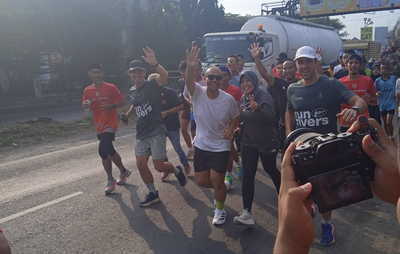 Bupati Batang Pimpin Run 5 Km, Dorong Kampanye Selamatkan Sungai dari Sampah