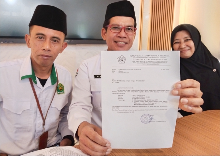 MAN Salatiga Sepakat Pemutihan, 390 Ijazah Siswa Sejak 2011 Bisa Diambil Gratis