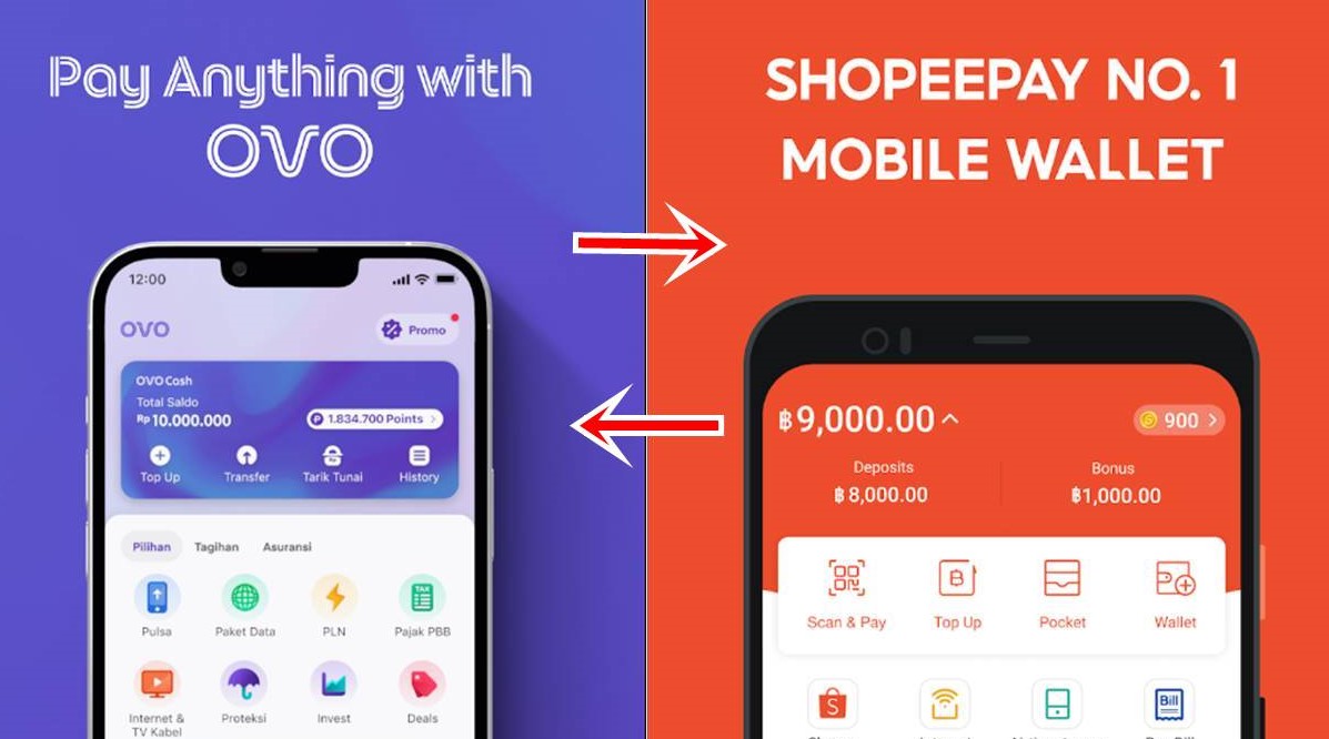 Cara Mudah Transfer OVO ke ShopeePay dan Sebaliknya Menggunakan Ponsel