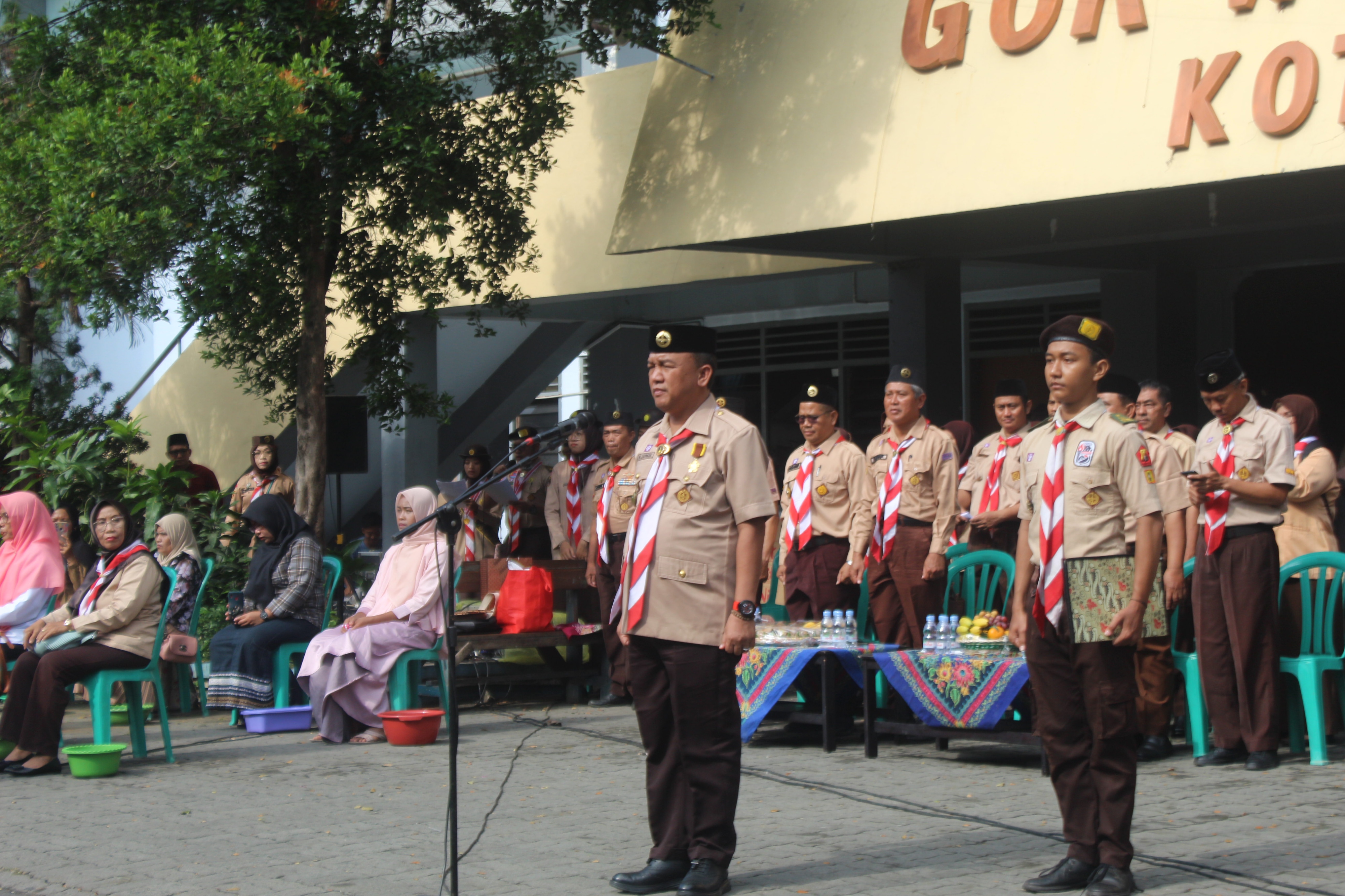 Wakil Wali Kota Tegal Jumadi Lantik 741 Pramuka Garuda 