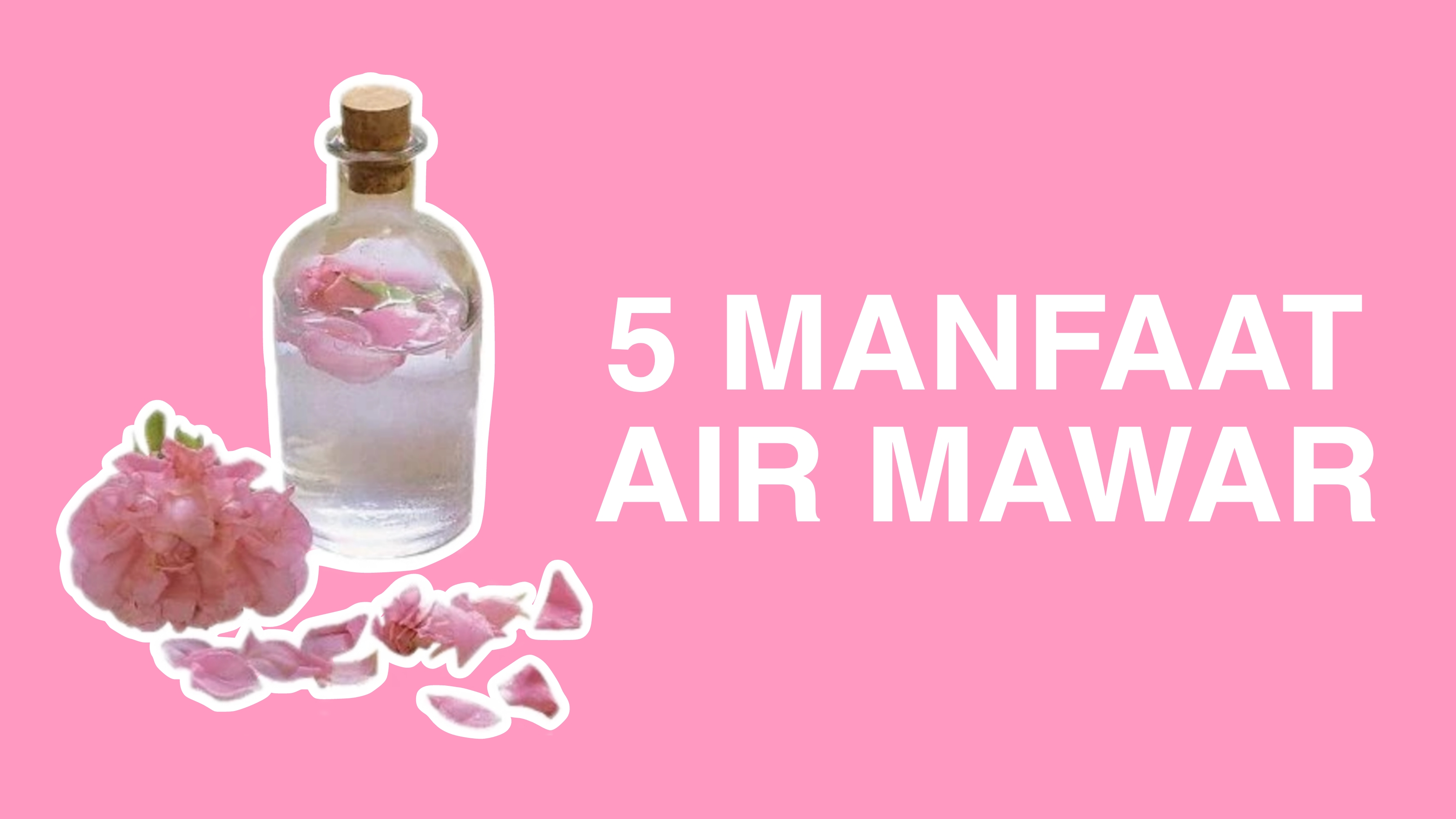 5 Manfaat Air Mawar, Bisa Digunakan sebagai Setting Spray!