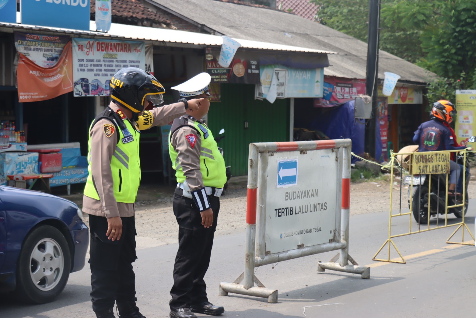 Apresiasi Kinerja Polres Tegal Amankan Mudik  