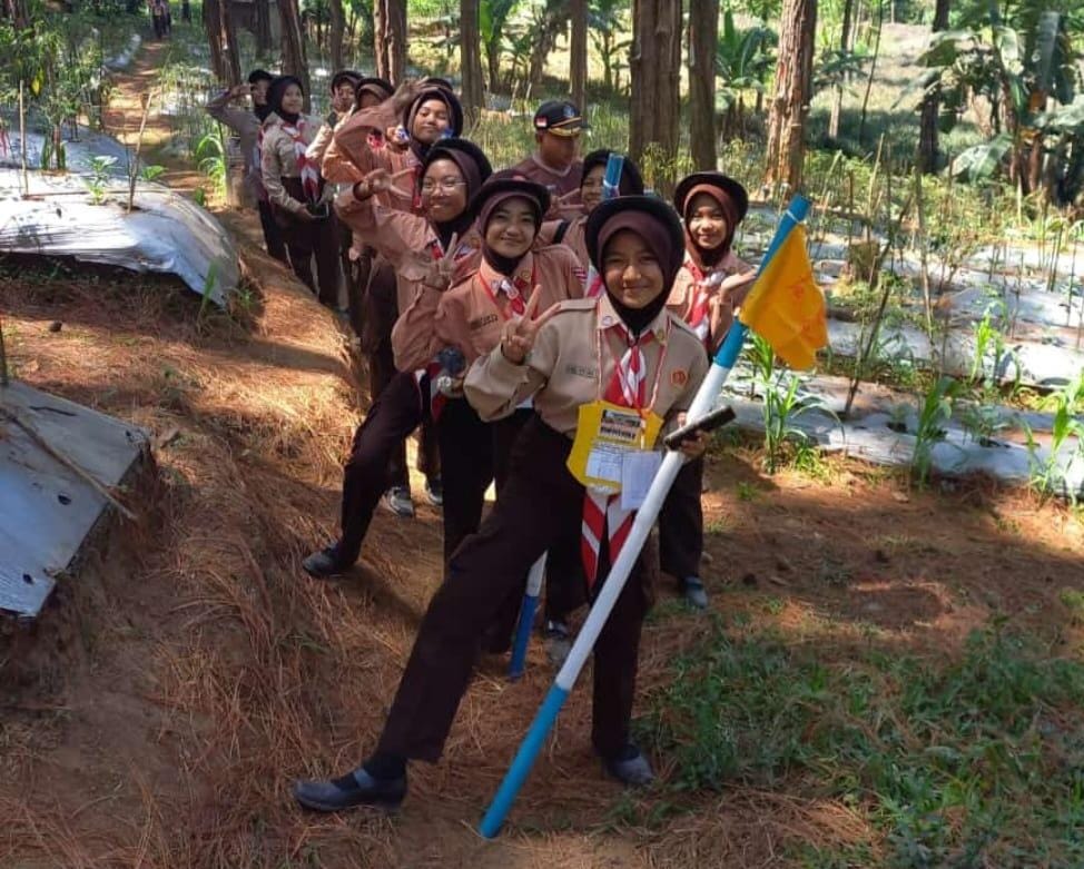 SMK Negeri 3 Kota Tegal Adakan Perkemahan Tunas Muda