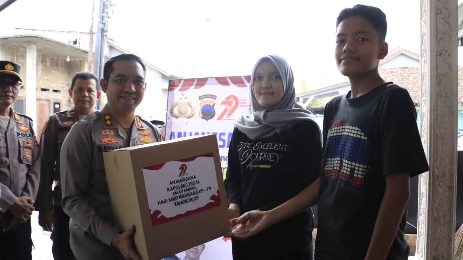 Anjangsana Polres Tegal,  Wujud Penghargaan untuk Purnawirawan