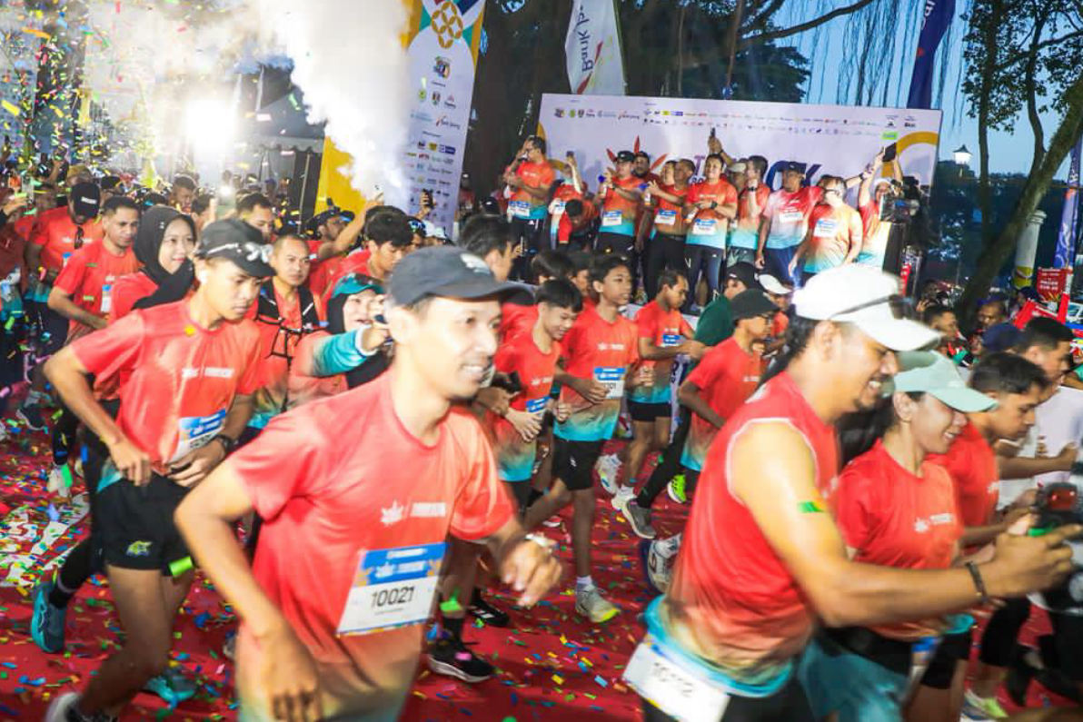 Tidar Borobudur 10K Meriah, Ribuan Pelari Padati Kota Magelang