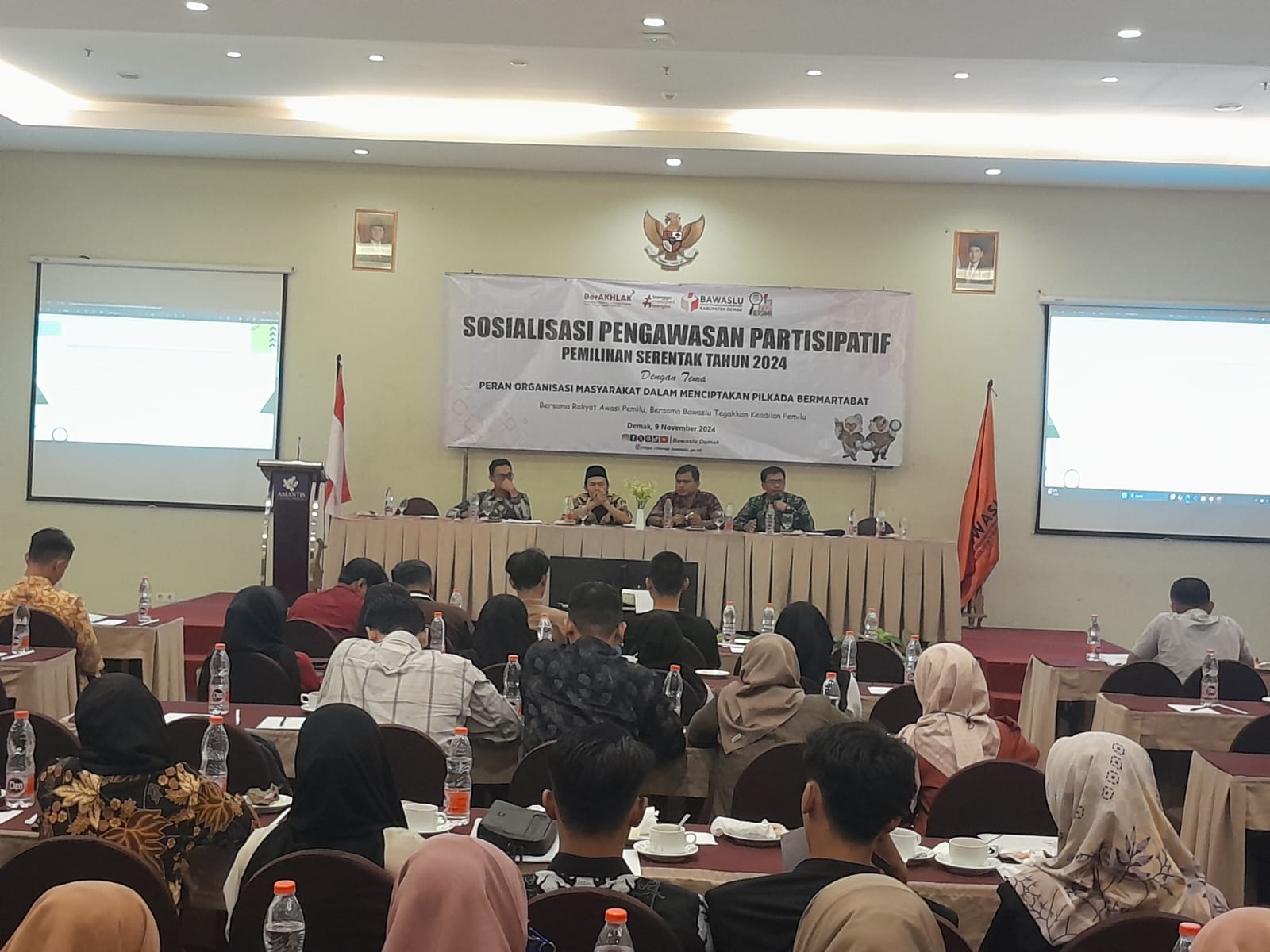 Bawaslu Demak Gelar Sosialisasi untuk Mendorong Pengawasan Partisipatif Pilkada 2024