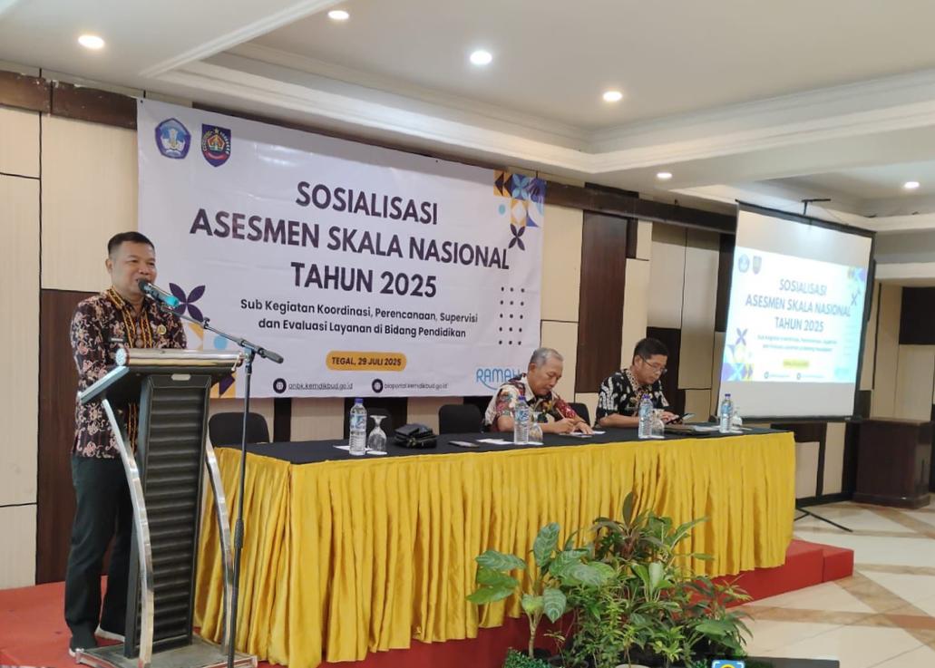 Dinas Dikbud Kabupaten Tegal Gelar Asesmen Skala  Nasional ‎ 