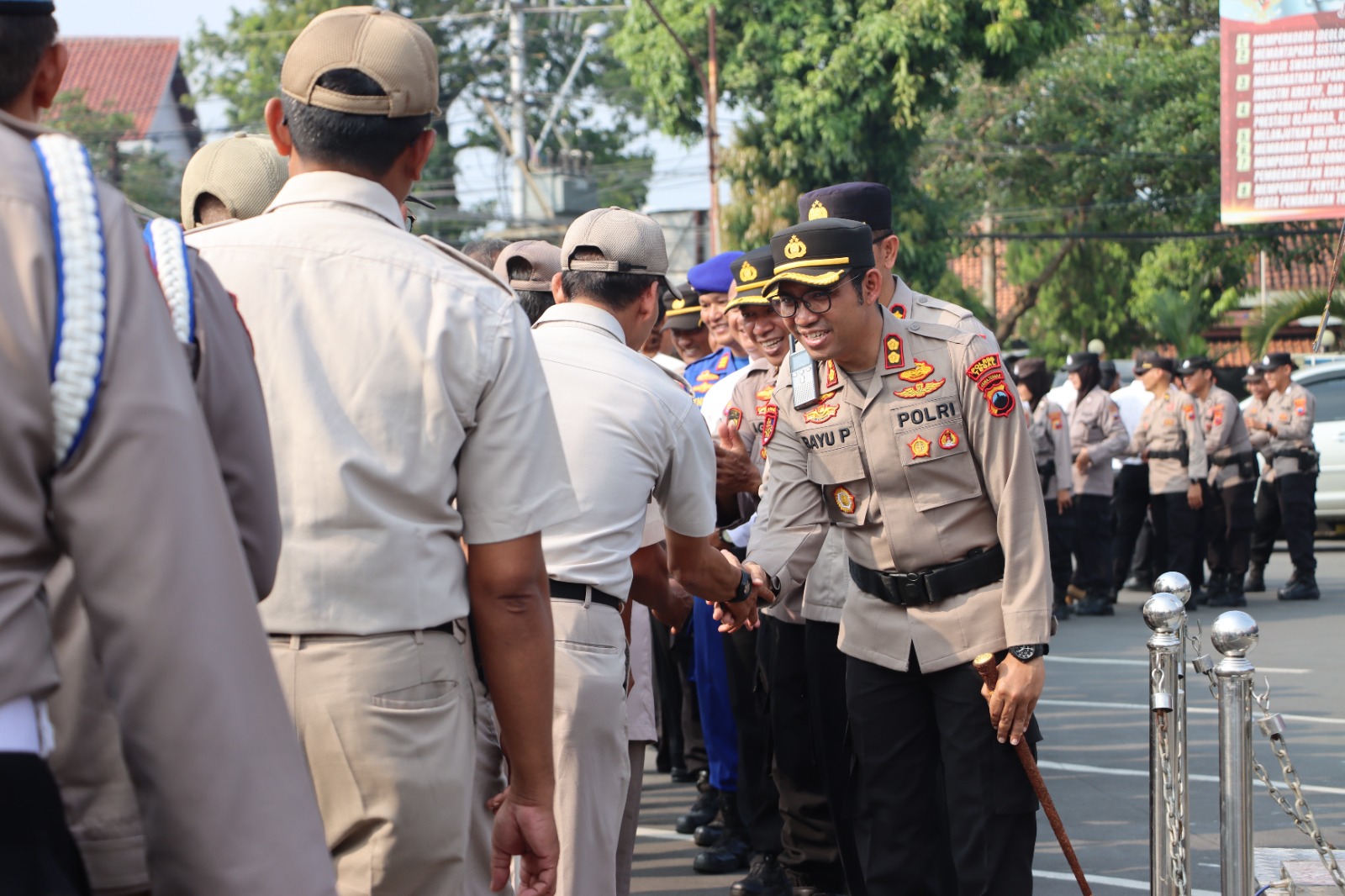 Polres Tegal Gelar Halal Bihalal