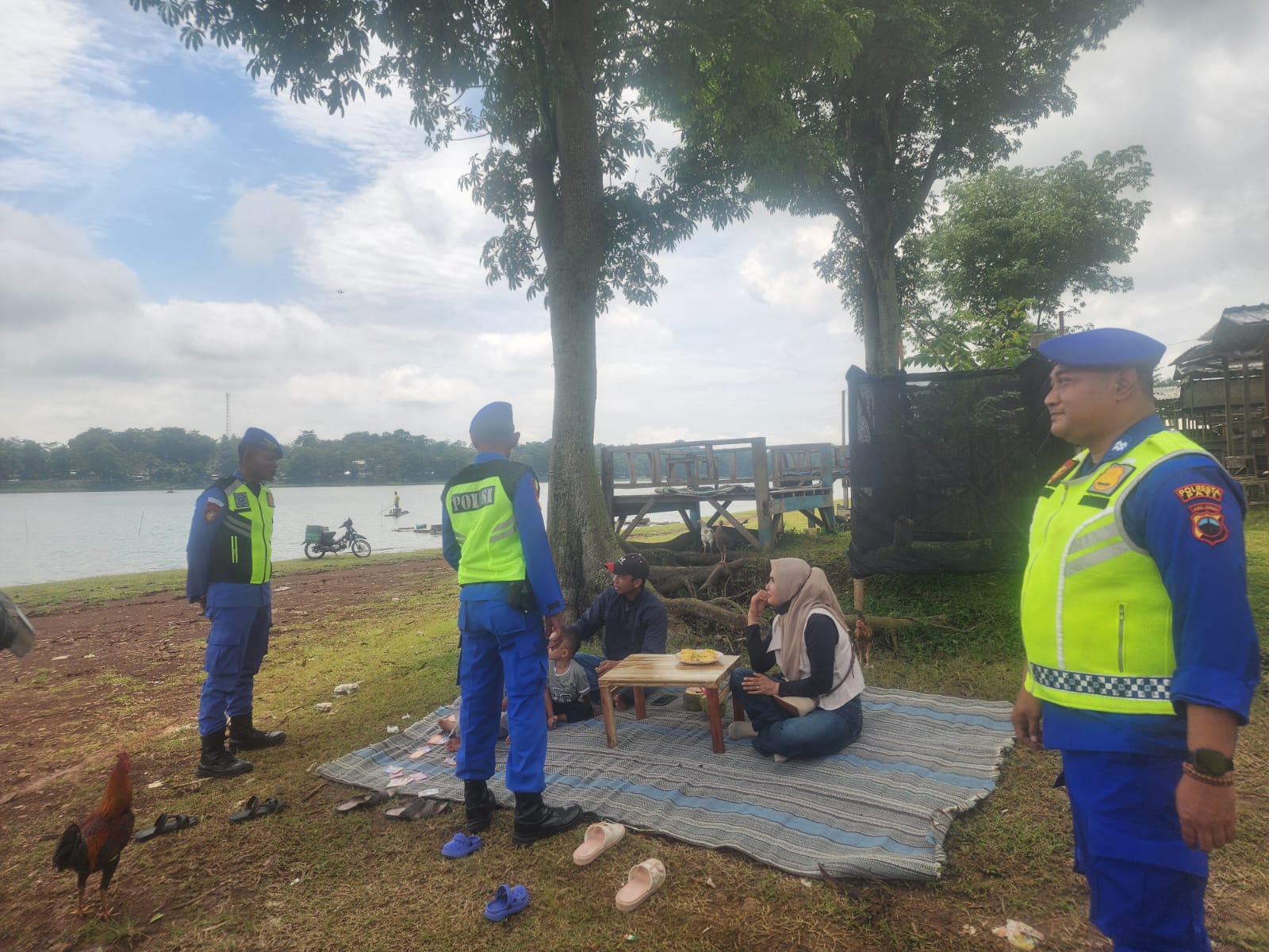 Minimnya Piranti Keselamatan Pengunjung di Waduk Seloromo Pati, Satpolairud Pontang panting Amankan Lokasi