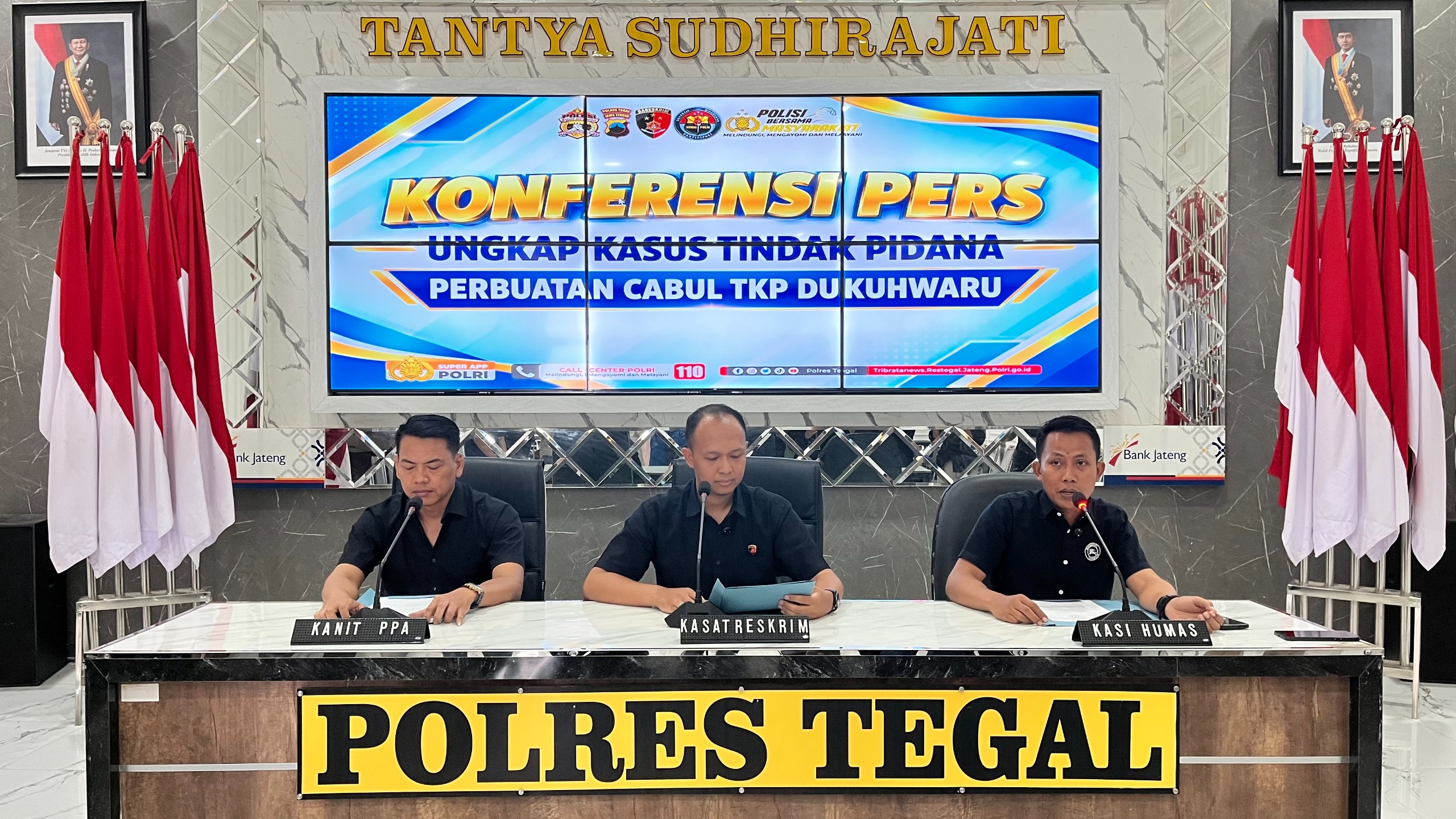 Polres Tegal Ungkap Kasus Penodaaan Anak di Dukuhwaru  