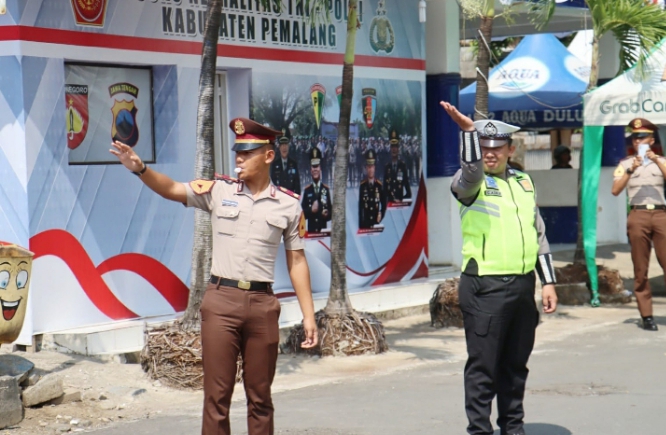 Taruna Akpol Implementasikan Fungsi Teknis Kepolisian di Polres Pemalang