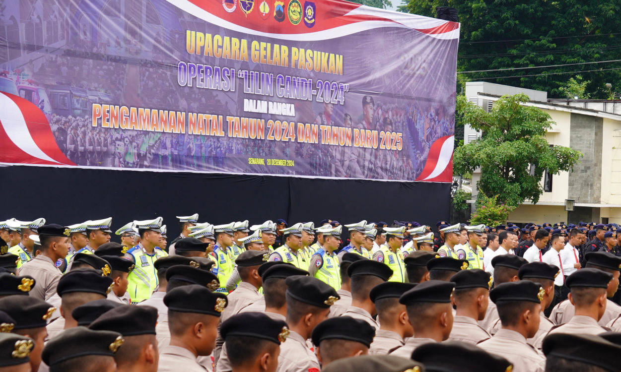 Polda Jateng Perketat Pengamanan 132 Gereja dalam Operasi Lilin Candi 2024