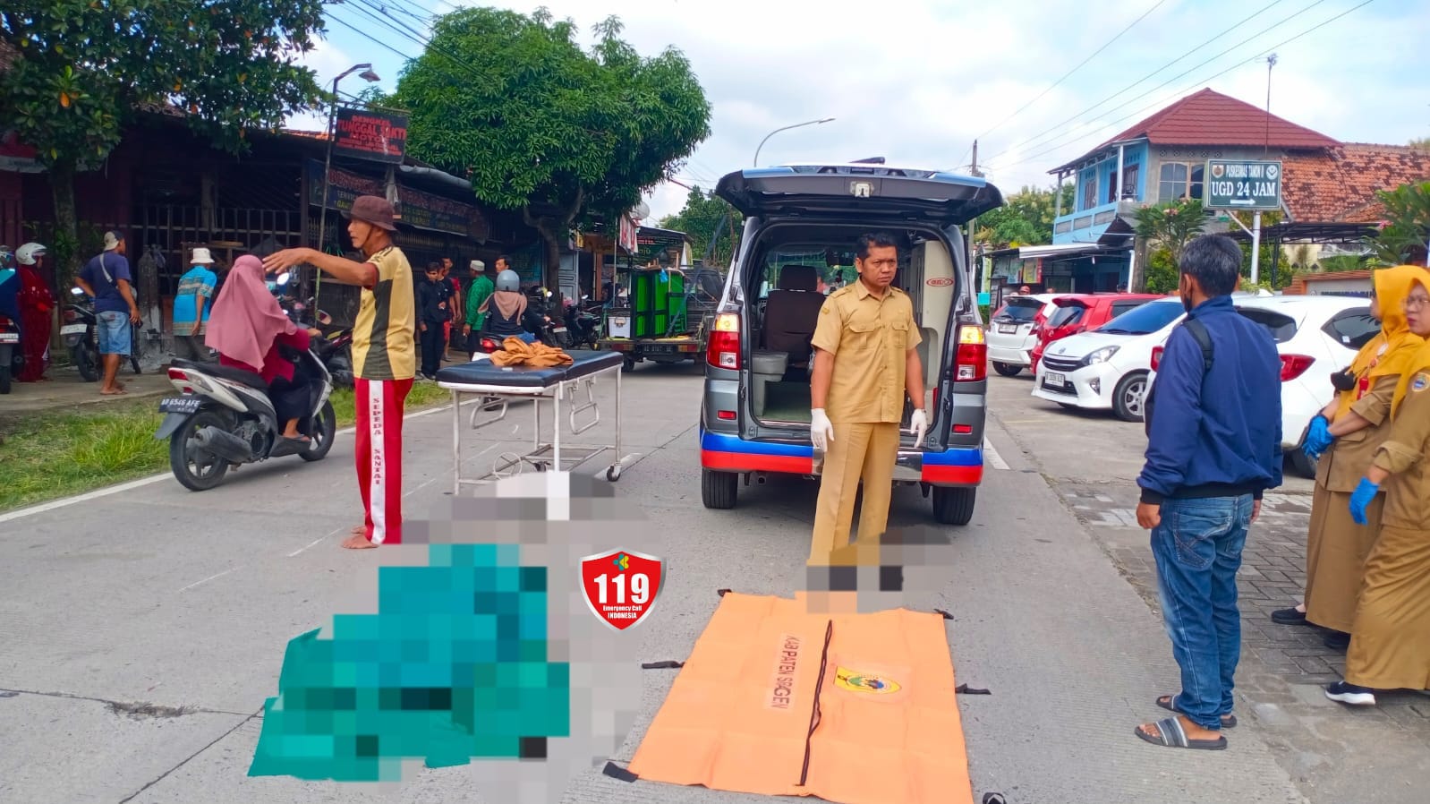 Hari Pertama Operasi Keselamatan Candi 2026, Truk Hantam Pemotor di Jantung Kota Sukowati