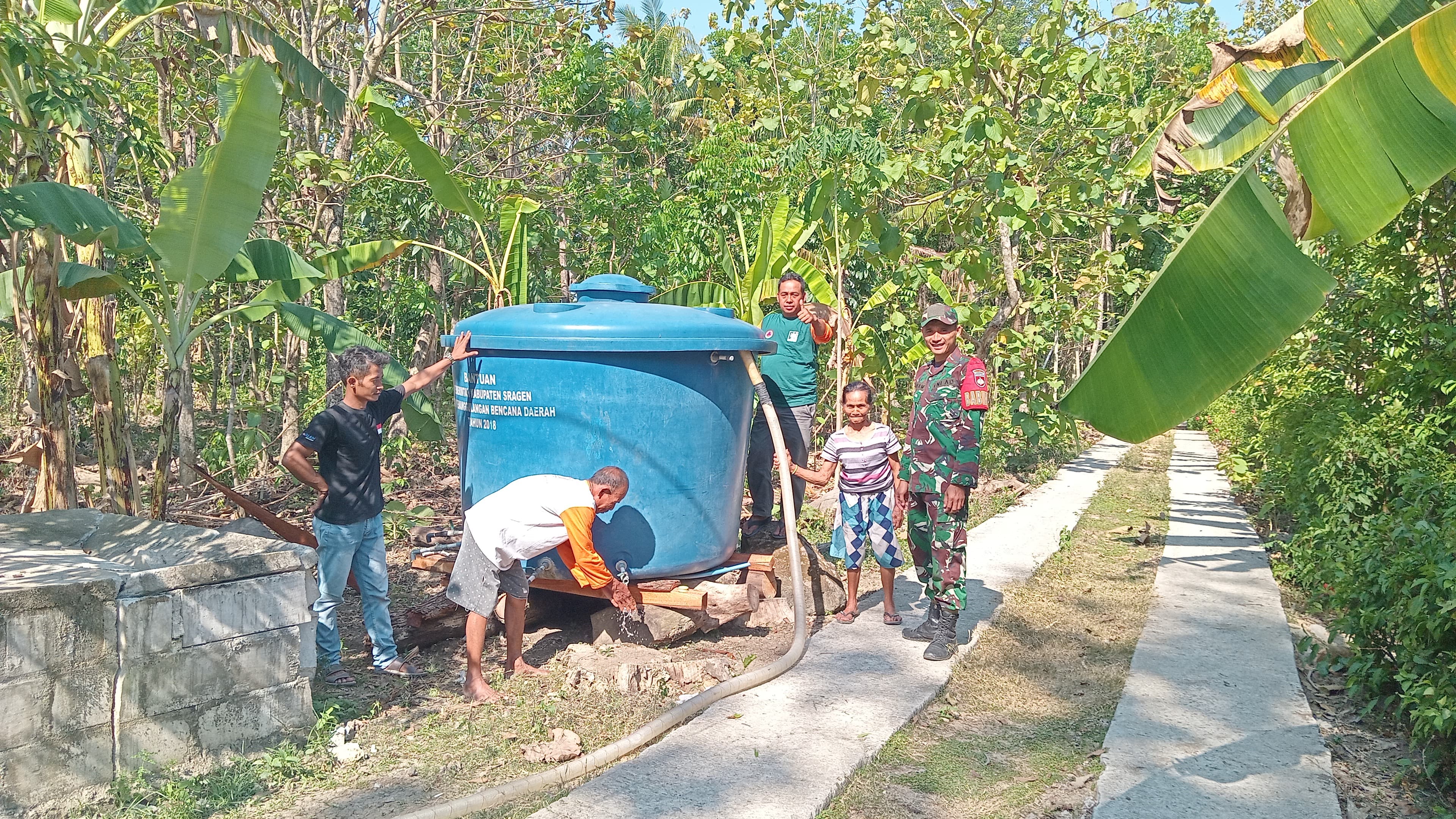 Dampak Kekeringan. 2 Desa di Jenar Sragen Masih Butuh Air Bersih