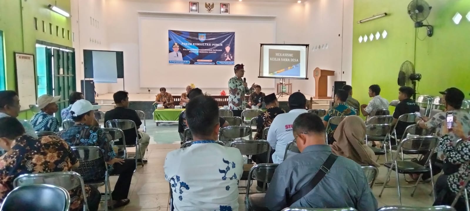 Dispermades Kabupaten Tegal Bentuk Kawasan Desa Merdeka Sampah