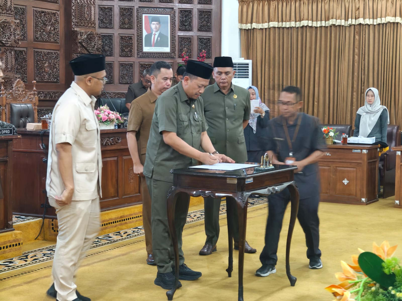 Paripurna DPRD, Bupati Batang Sebut Capaian Ekonomi 7,79 persen