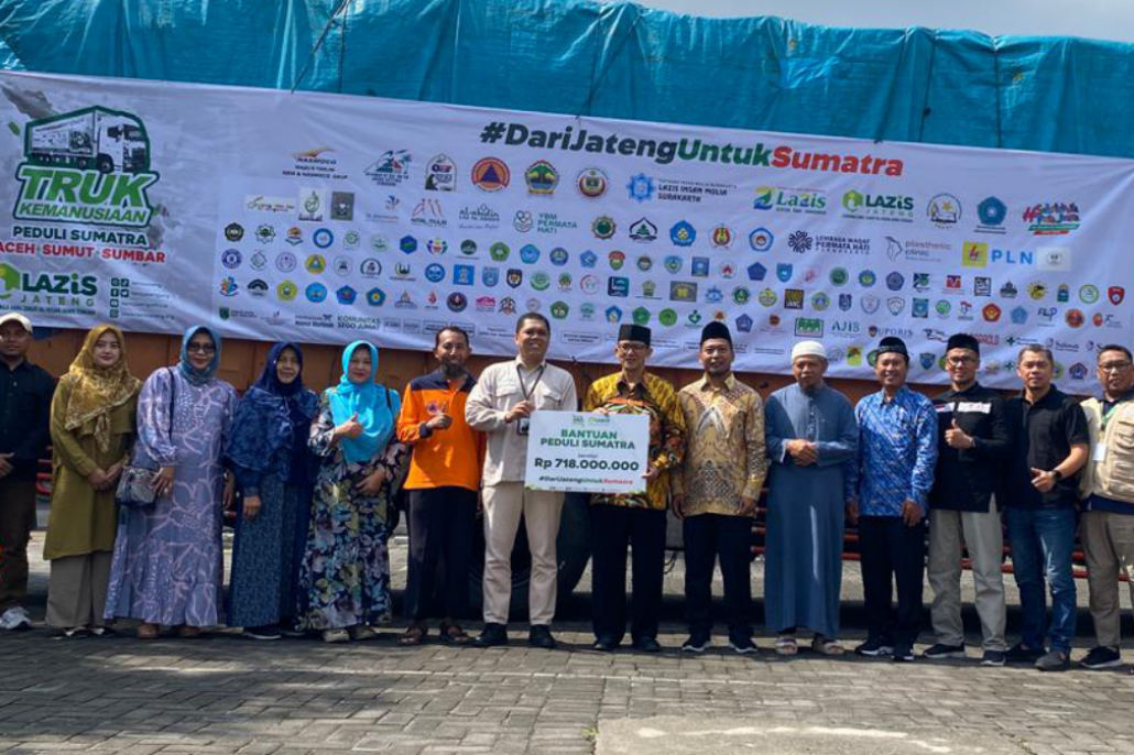 LAZiS Jateng Kembali Berangkatkan Truk Kemanusiaan Peduli Sumatra Jilid 2