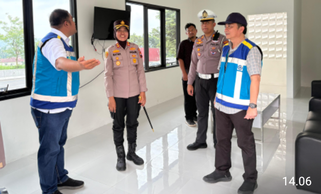 Polres Semarang dan TMJ Resmikan Pos Jalur Tol Jelang Pengamanan Nataru 2025/2026
