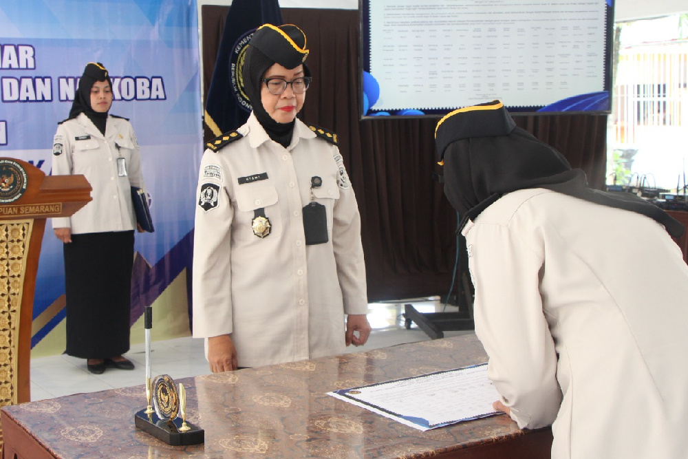 Lapas Perempuan Semarang Deklarasi Zero Halinar, Tegas Perangi HP Ilegal, Pungli, dan Narkoba