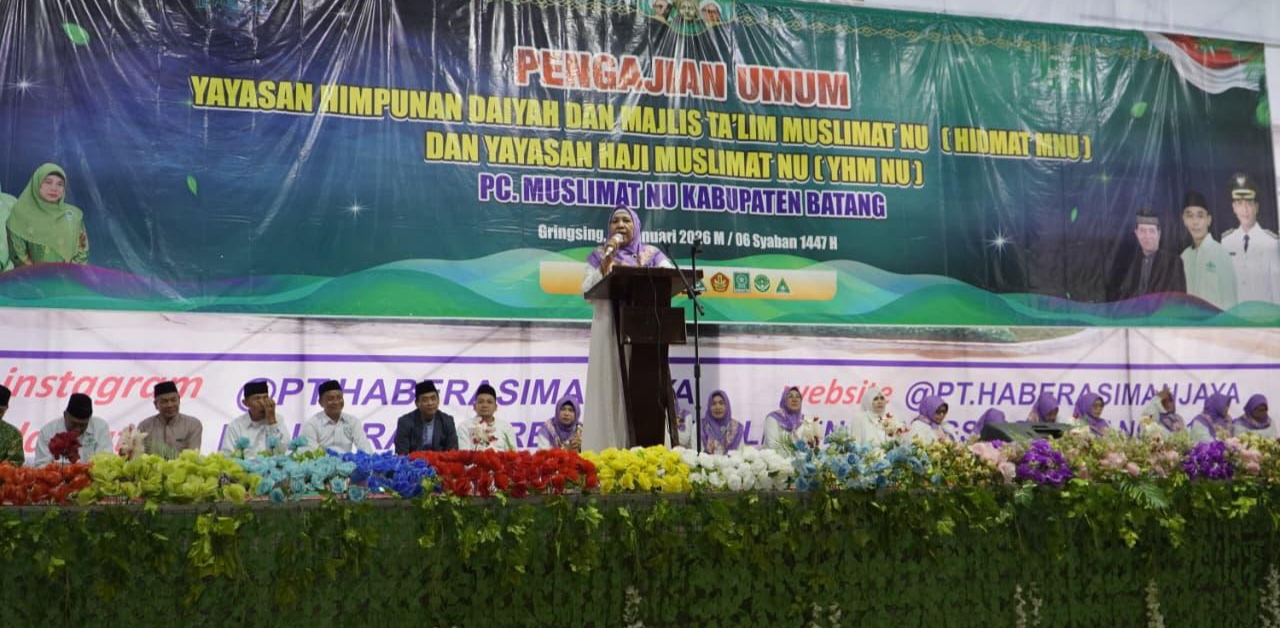 Awali 2026, Muslimat NU Batang Mantapkan Pengajian Kolaborasi HIDMAT–YHM