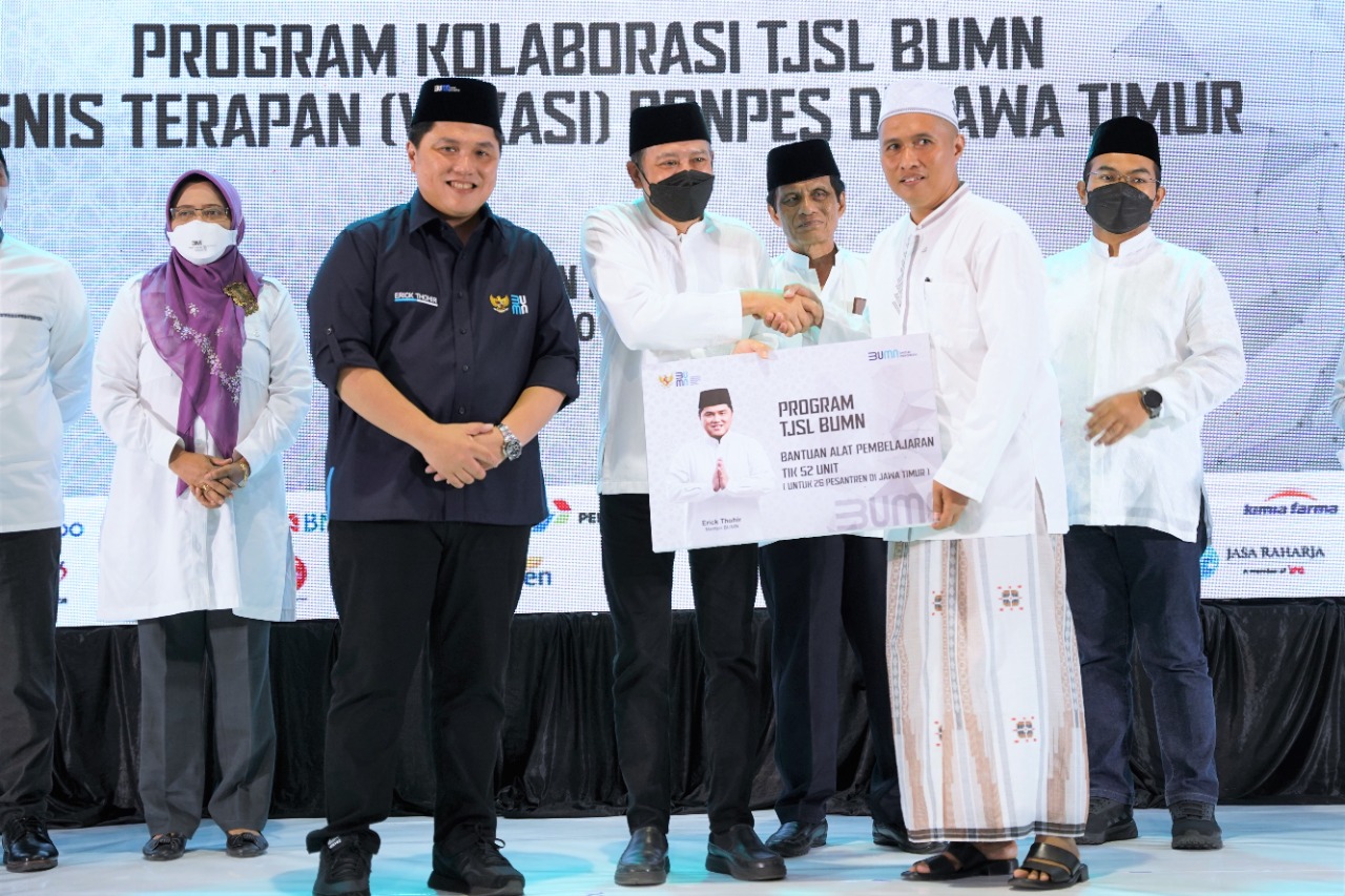 Bersama 31 BUMN, SIG Gelar Pelatihan Bisnis Terapan untuk 26 Pondok Pesantren di Jawa Timur