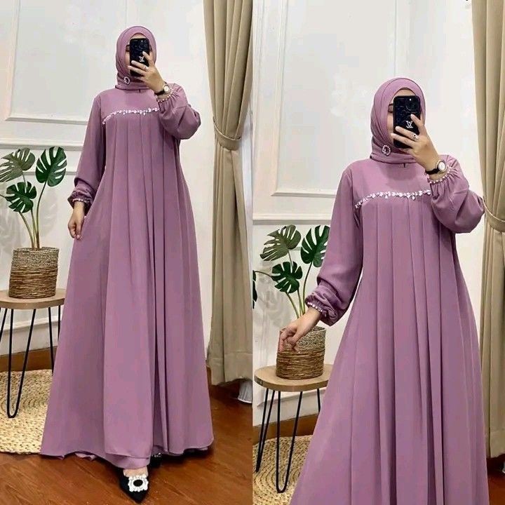 5 Rekomendasi Baju Hari Raya untuk Wanita, Ada Gamis dan Kaftan Serta Kebaya Islami