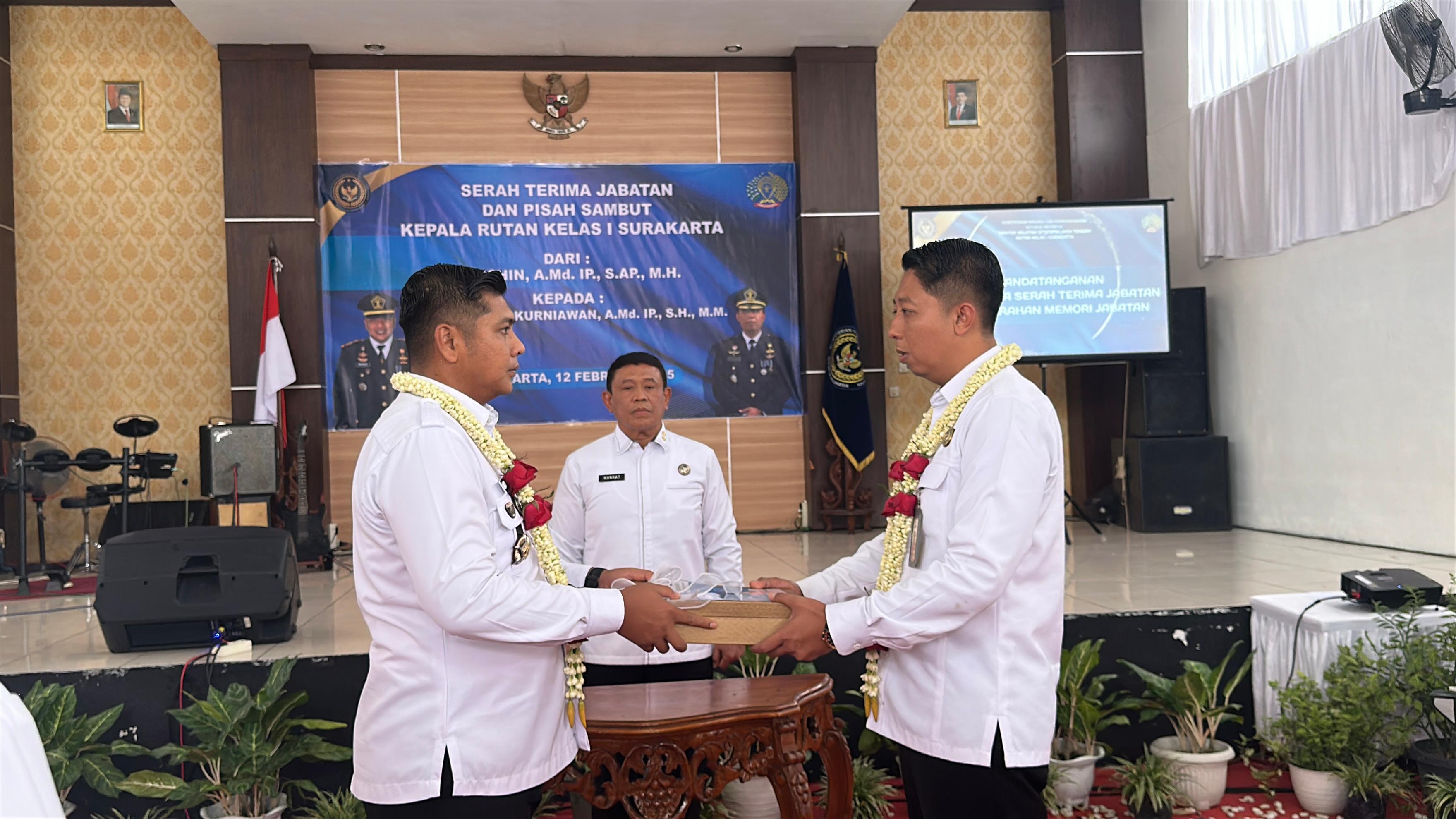 Bhanad Shofa Kurniawan Resmi Jabat Kepala Rutan Solo, Fokus Atasi Overkapasitas