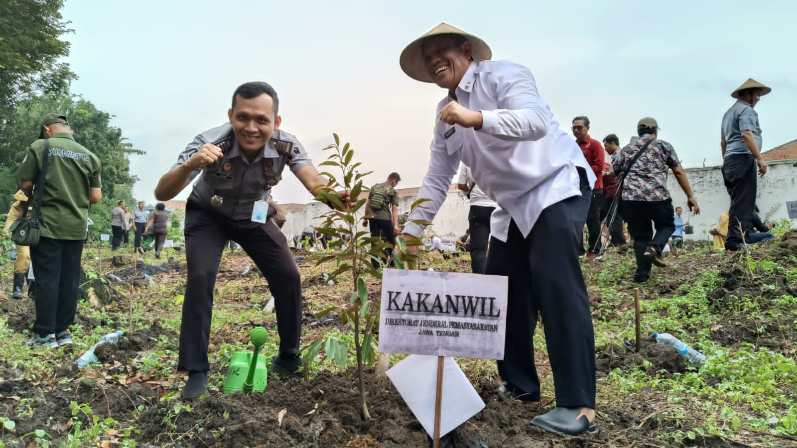 Lapas Sragen Libatkan Warga Binaan Sukseskan Ketahanan Pangan