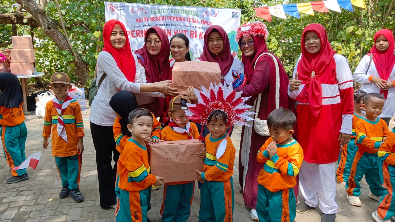 Meriahkan HUT RI, TK Negeri Pembina Tegal Timur kota Tegal Adakan Lomba