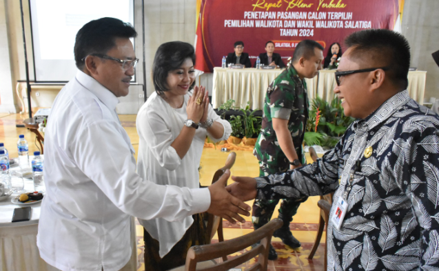 Pesan Pj Wali Kota Salatiga ke Robby-Nina Usai Ditetapkan KPU   