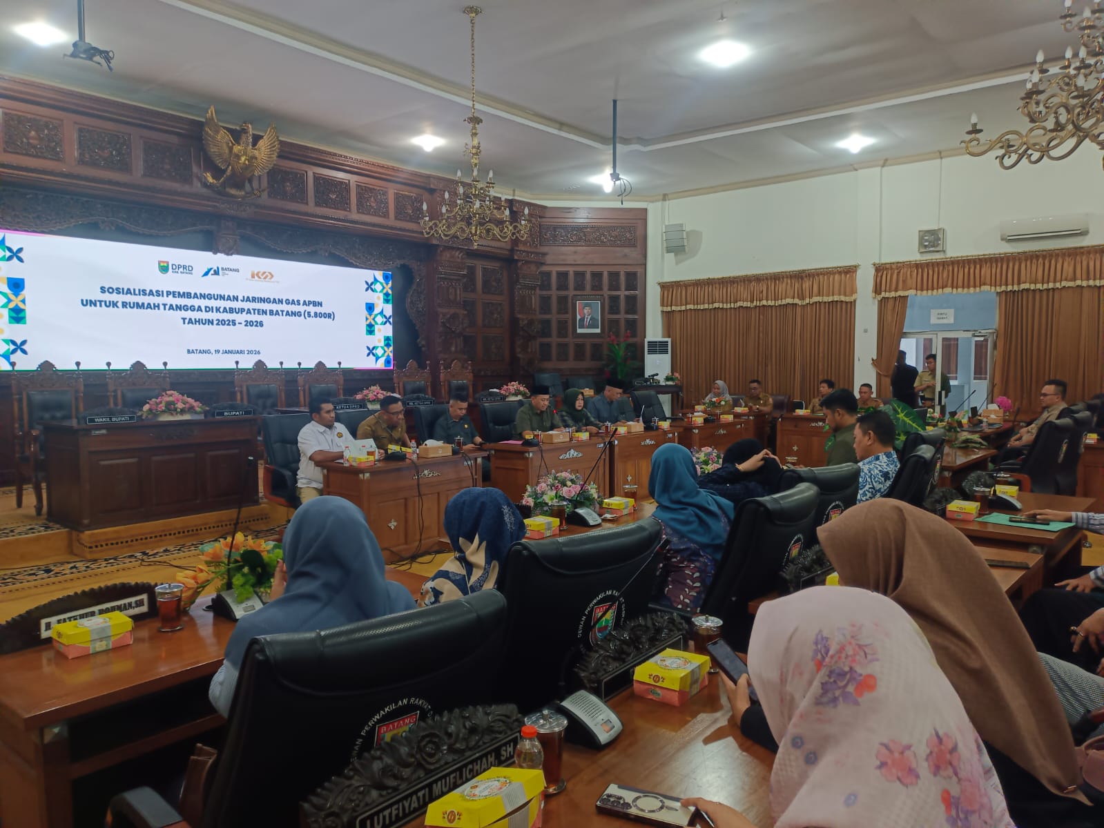 Minim Koordinasi, DPRD Batang Soroti Proyek Jaringan Gas APBN 