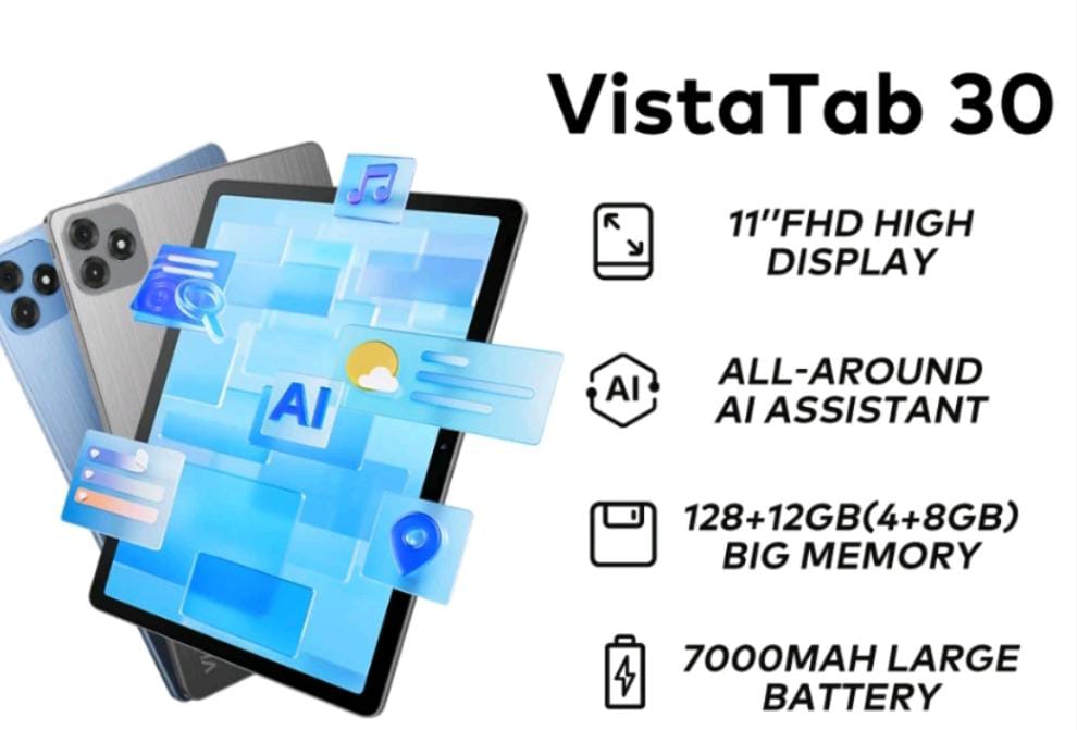 Itel Vista Tab 30, Tablet Revolusioner dengan Prosesor Super Cepat dan Multitasking