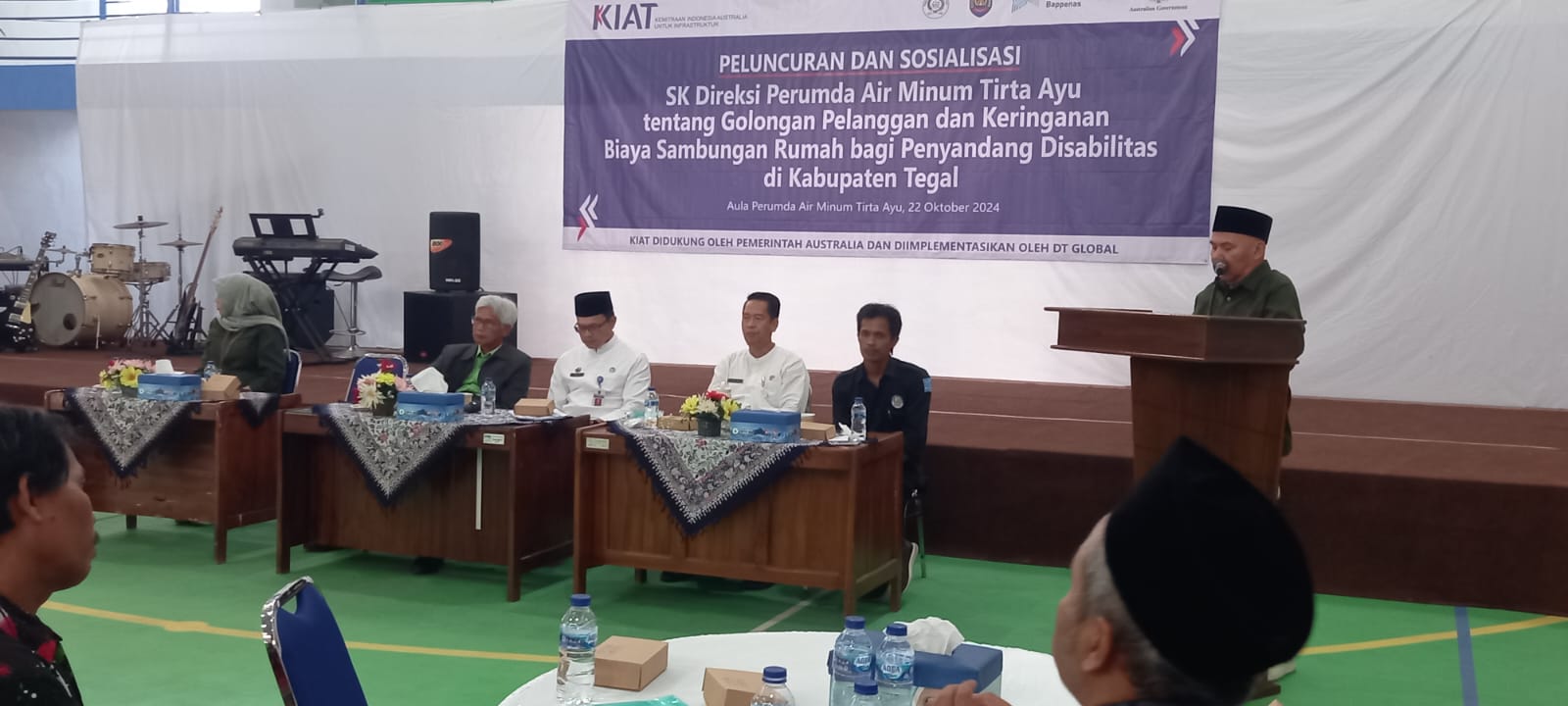 Akhirnya, Penyandang Disabilitas di Kabupaten Tegal Dapat Keringanan Biaya Langganan Air Minum