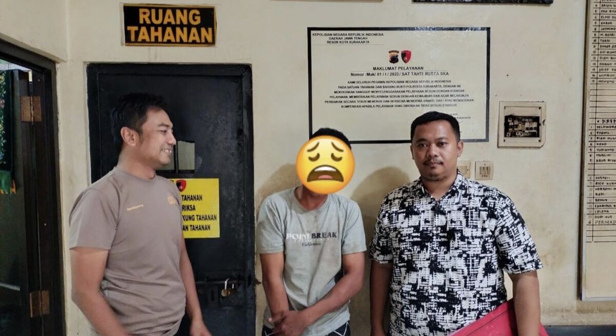 Bawa Kabur Gas Curian, Maling di Solo jadi Bulan-bulanan Warga 