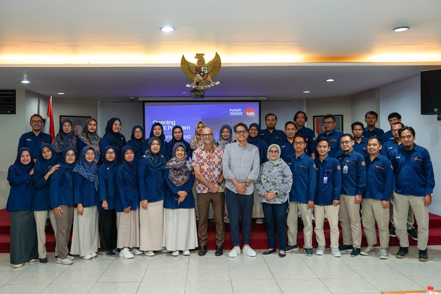 Serius Mengglobal, Poltek Harber Gandeng TAFE Queensland Tingkatkan Kemampuan  Berbahasa Inggris