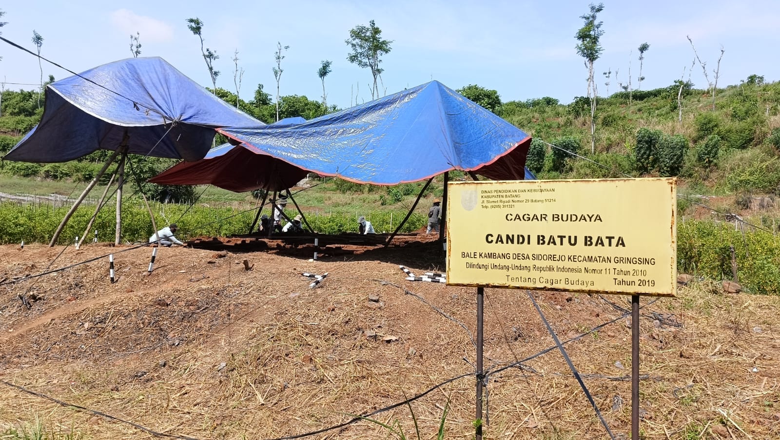 Candi Tertua di Jateng, Pemkab Batang Siapkan Dana Segini untuk Bangun Cungkup