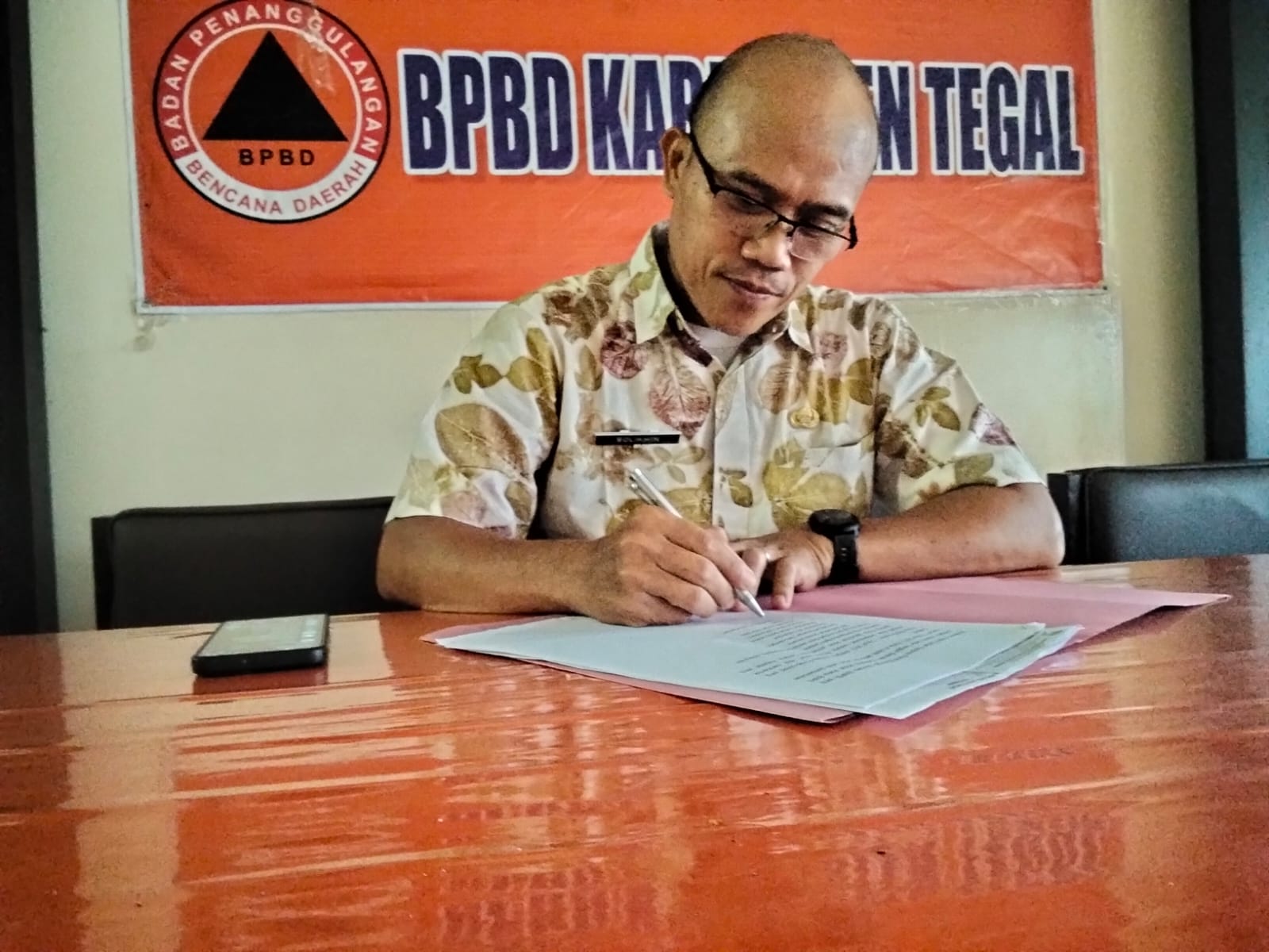 BPBD Kabupaten Tegal Gencarkan Sosialisasi Satuan Pendidikan Aman Bencana