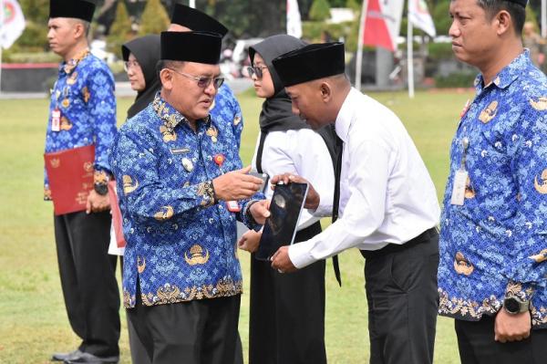 Pemkab Grobogan Serahkan SK Pengangkatan 3.466 PPPK Paruh Waktu