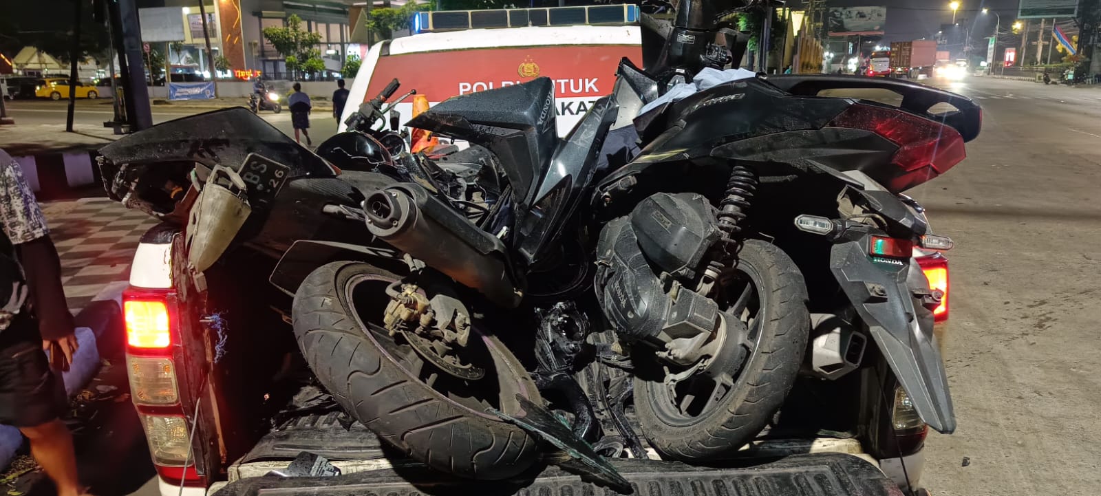 Yamaha R15 Vs Honda Vario, 2 Orang Meninggal di Simpang Empat Tingkir Salatiga