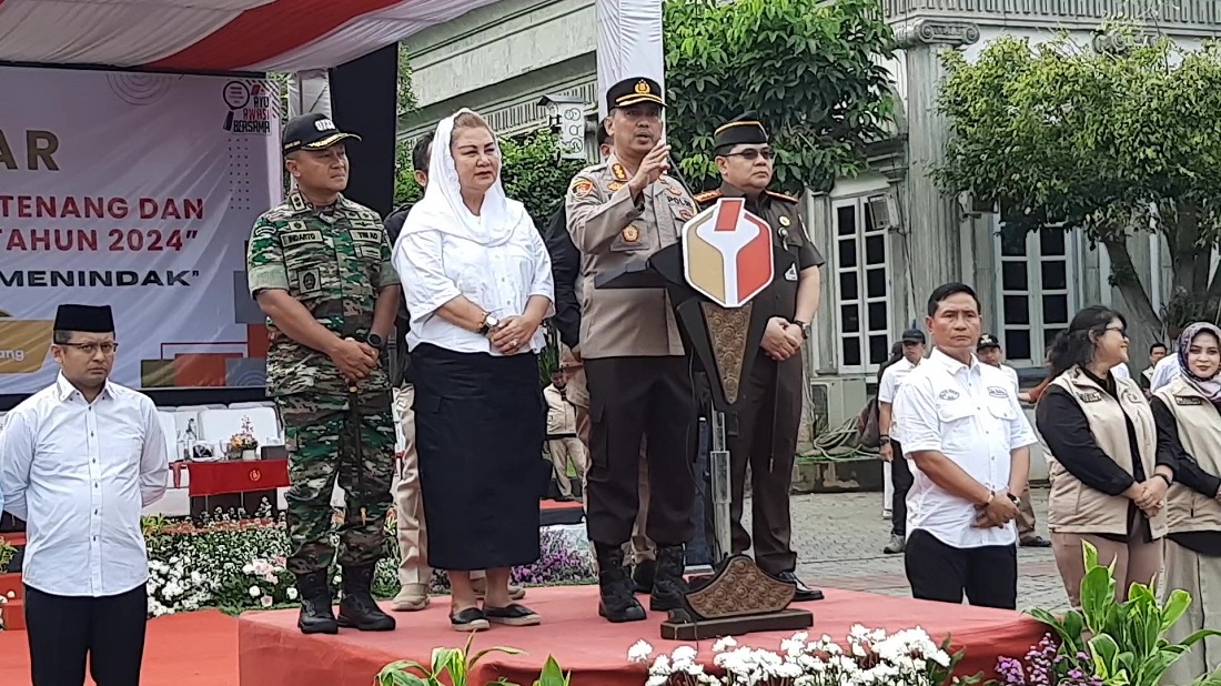 Polrestabes Semarang Berikan Perlindungan Kepada Petugas Pengawas Pemilih Pilkada 2024 dengan Aplikasi Libas